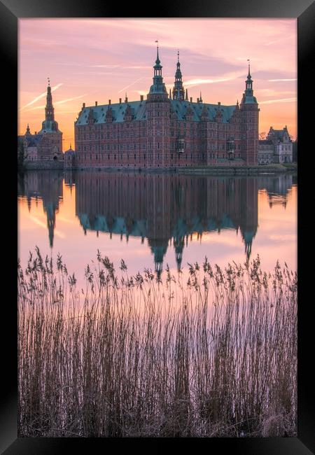 Frederiksborg Castle, Denmark.  Framed Print by Daniel Farrington
