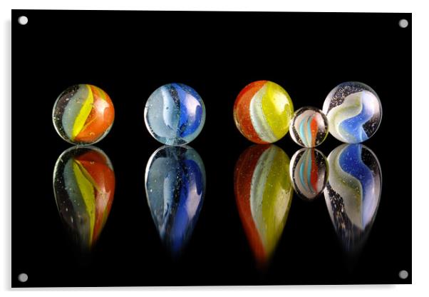 Marbles Acrylic by Tony Claes