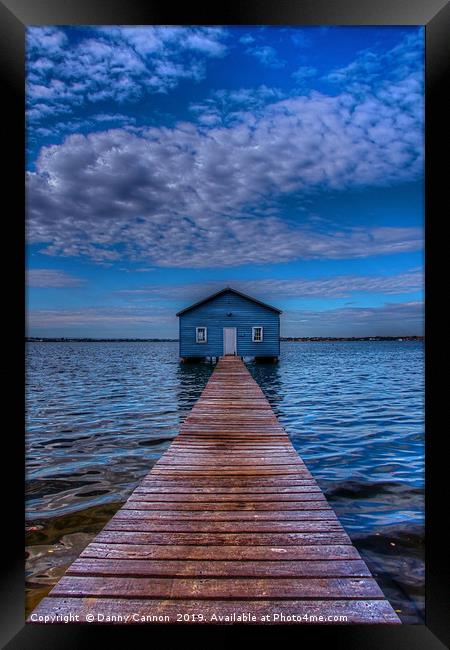 Boat Shed Framed Print by Danny Cannon