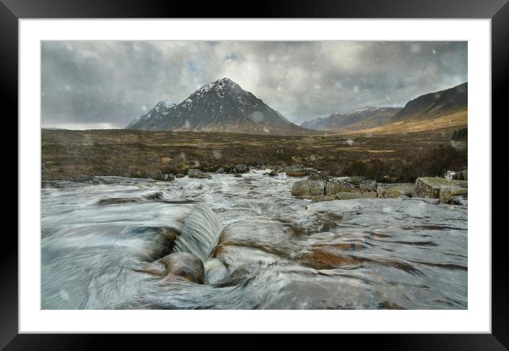 The Cauldron at Rannoch Moor Framed Mounted Print by JC studios LRPS ARPS