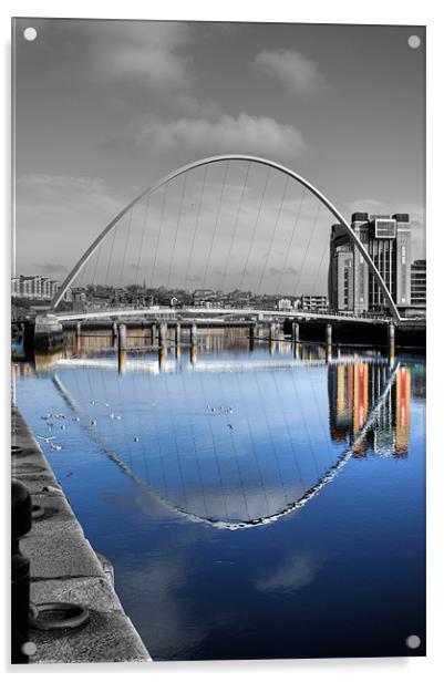 Reflecting Tyne Acrylic by George Young