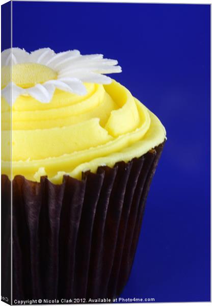 Cup Cake Canvas Print by Nicola Clark