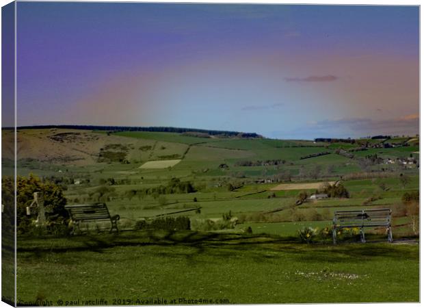 old radnor powys Canvas Print by paul ratcliffe