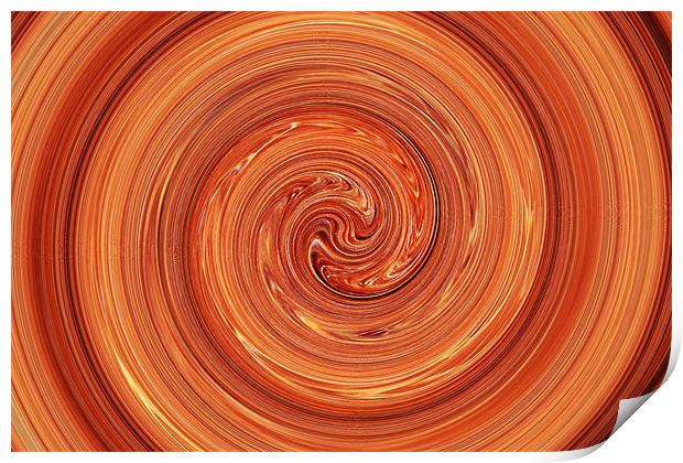 A Swirl of Hair Print by Donna Collett