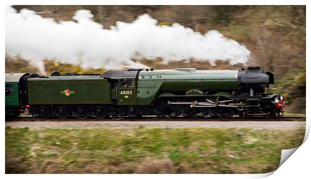 The Flying Scotsman Print by Phil Spalding