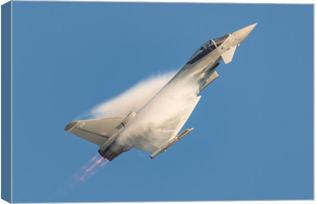 RAF Typhoon  Canvas Print by Andrew Scott