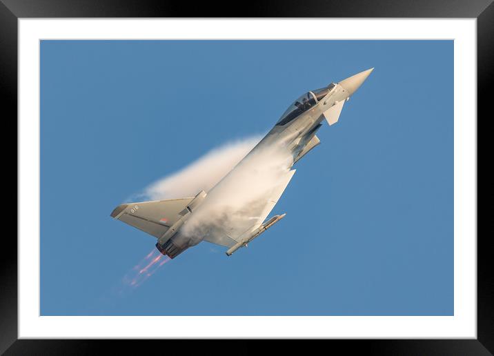RAF Typhoon  Framed Mounted Print by Andrew Scott