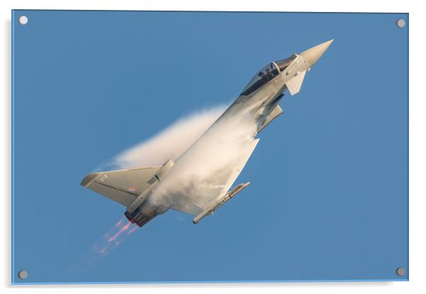 RAF Typhoon  Acrylic by Andrew Scott