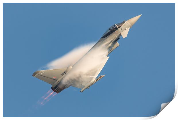 RAF Typhoon  Print by Andrew Scott