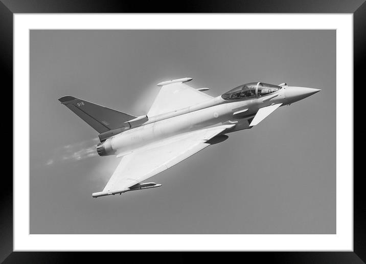 RAF Typhoon Framed Mounted Print by Andrew Scott