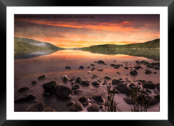 Towards Torver Framed Mounted Print by K7 Photography