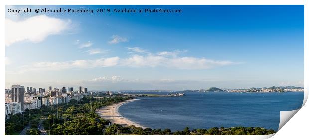 Rio de Janeiro, Brazil Panorama Print by Alexandre Rotenberg