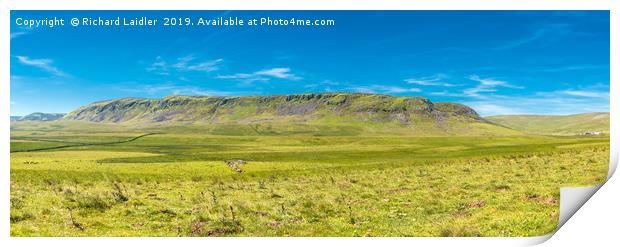 Cronkley Fell and Scar, Upper Teesdale, Panorama  Print by Richard Laidler
