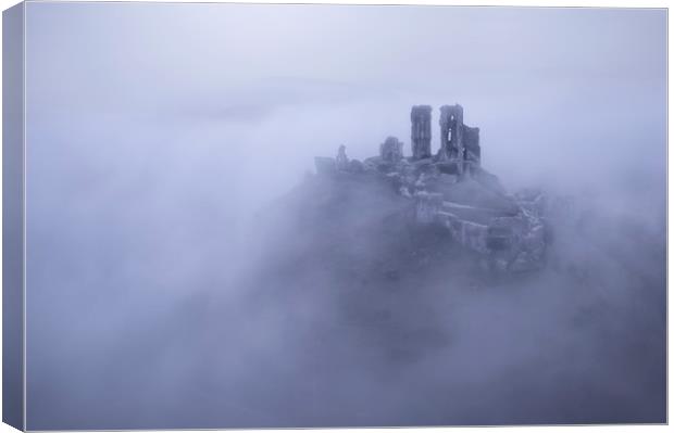 Castle in the Clouds Canvas Print by Chris Frost