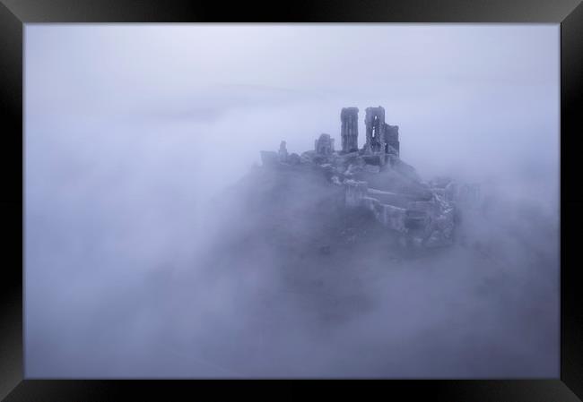 Castle in the Clouds Framed Print by Chris Frost