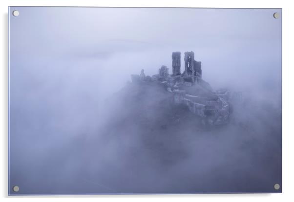 Castle in the Clouds Acrylic by Chris Frost