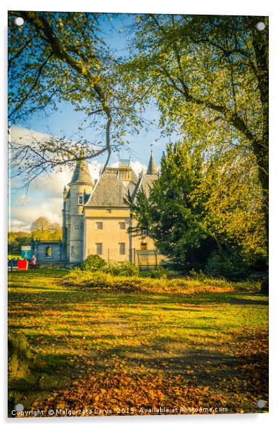 Callendar House/ Estate in Callendar Park, Falkirk Acrylic by Malgorzata Larys