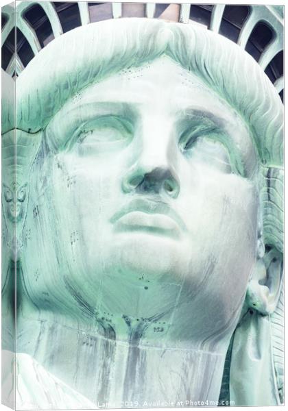 Statue of liberty Canvas Print by Massimo Lama