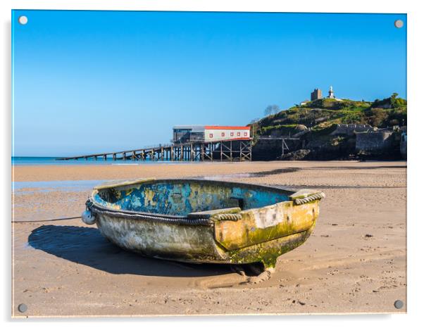 Serene Seaside Charm Acrylic by Colin Allen