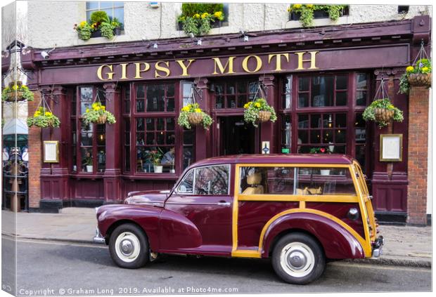 The Gypsy Moth Pub  Canvas Print by Graham Long