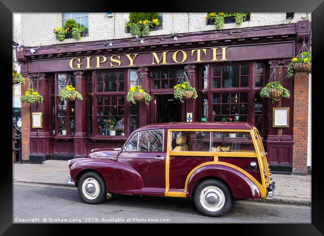 The Gypsy Moth Pub  Framed Print by Graham Long