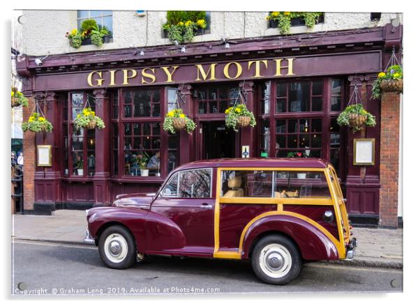 The Gypsy Moth Pub  Acrylic by Graham Long