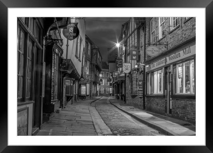 The Shambles Framed Mounted Print by Phil Dutton