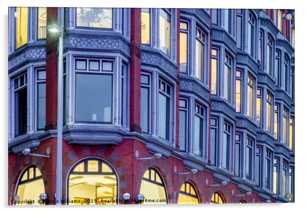 Chambers Building, Downtown Ottawa, Capital of Can Acrylic by Martin Williams