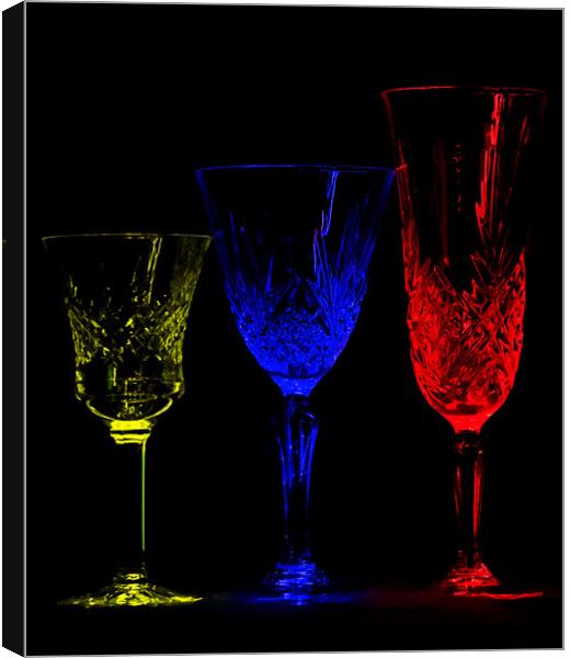 Coloured glasses Canvas Print by Pete Hemington