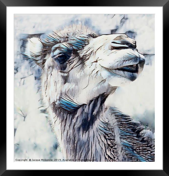 CAMELOT Framed Mounted Print by Jacque Mckenzie