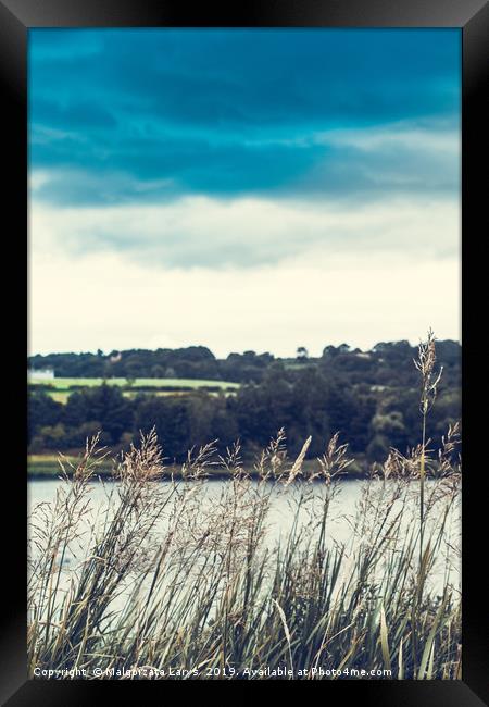 Picturesque panorama of Linlithgow Loch in Linlith Framed Print by Malgorzata Larys