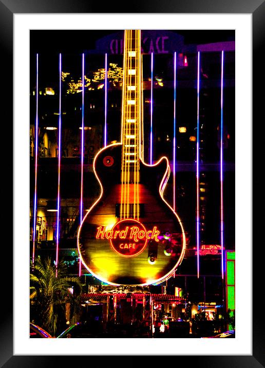 Rock Your Night Away Framed Mounted Print by Andy Evans Photos