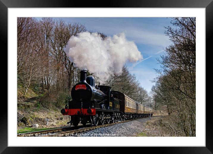 The Lancastrian  Framed Mounted Print by David Tomlinson