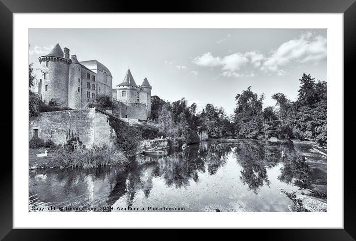 The Enchanting Chateau de Verteuil Framed Mounted Print by Trevor Camp