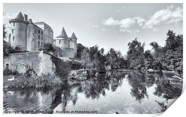 The Enchanting Chateau de Verteuil Print by Trevor Camp