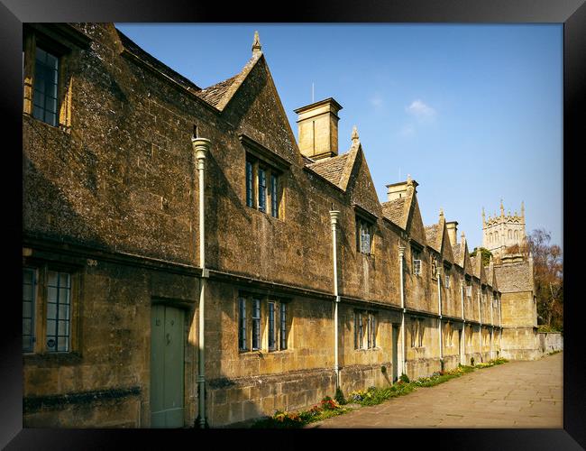 Cotswold Almshouses Framed Print by Jason Williams