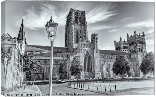 Durham Cathedral - SFX 03 Canvas Print by Trevor Camp