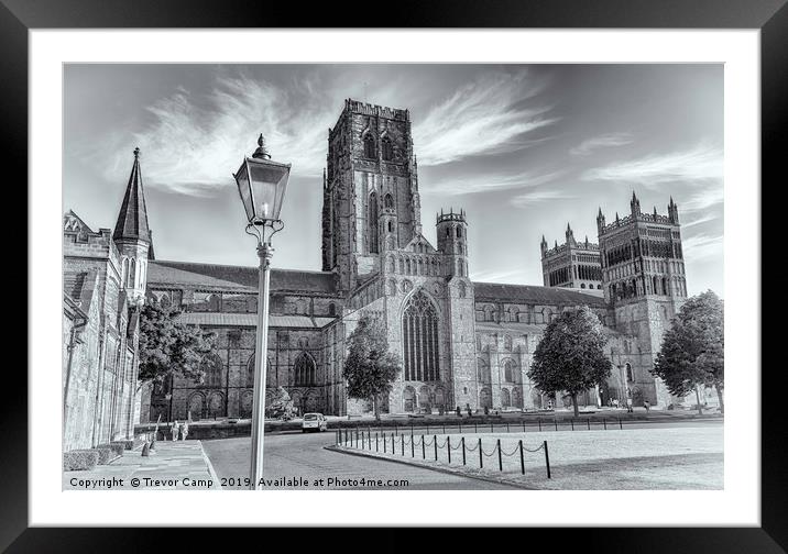 Durham Cathedral - SFX 03 Framed Mounted Print by Trevor Camp