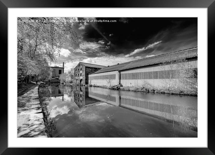 The Sheffield & South Yorkshire Navigation Framed Mounted Print by K7 Photography