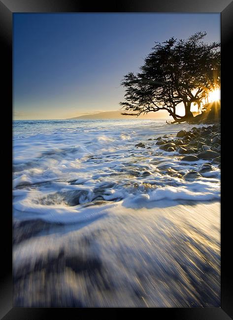 Swept out to Sea Framed Print by Mike Dawson