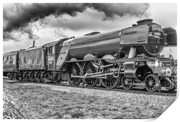 The Historical  Flying Scotsman  Print by Alf Damp