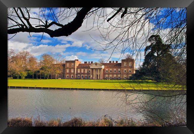 The Vyne Sherborne St John Hampshire England Framed Print by Andy Evans Photos
