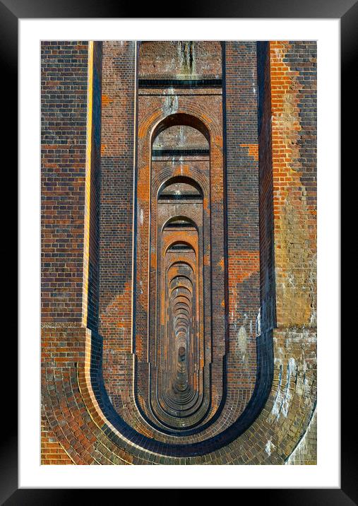 Underneath The Arches Framed Mounted Print by Nick Hunt