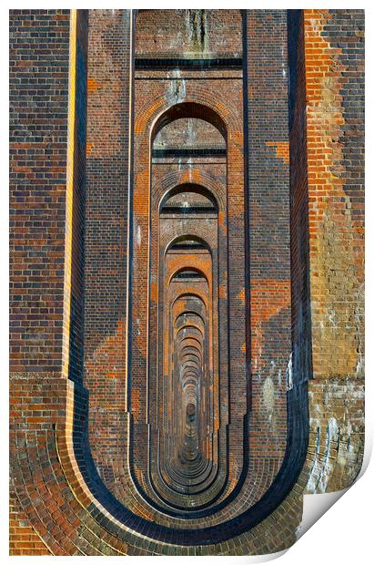 Underneath The Arches Print by Nick Hunt