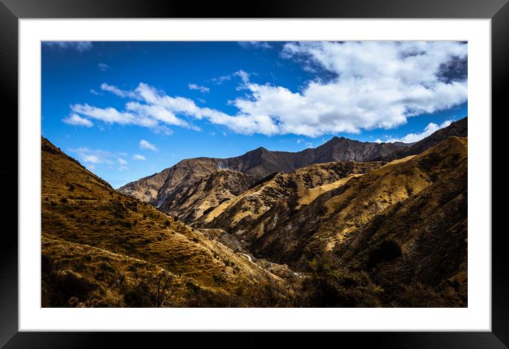 Rugged New Zealand  Framed Mounted Print by Renato Junior