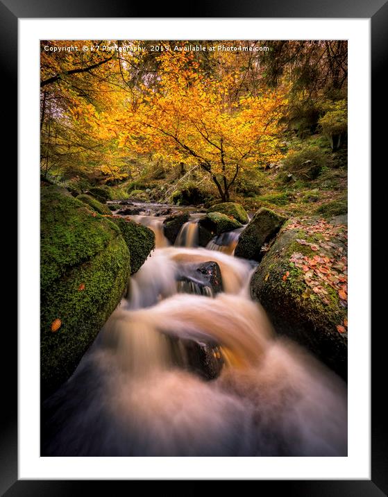 The Wyming Brook Framed Mounted Print by K7 Photography