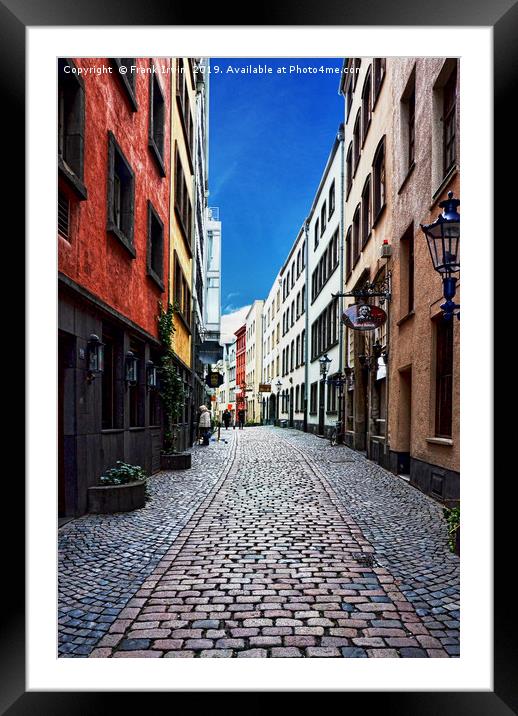 Cologne, City of Germany and the EU parliament. Framed Mounted Print by Frank Irwin