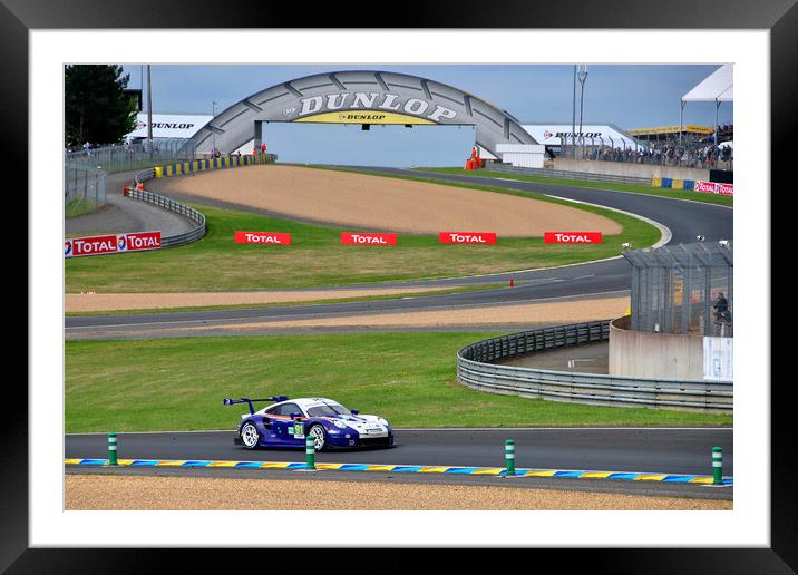 Porsche 911 RSR sports car Framed Mounted Print by Andy Evans Photos