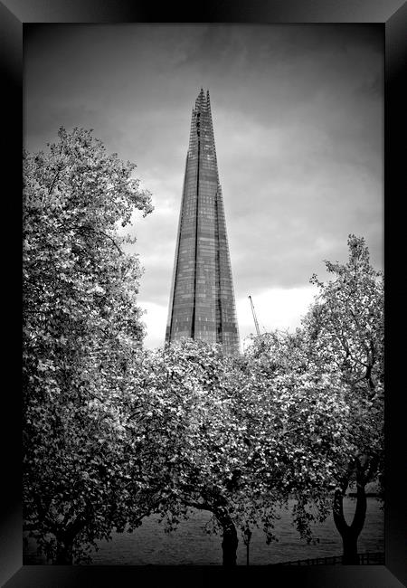 The Shard London Bridge Tower Framed Print by Andy Evans Photos