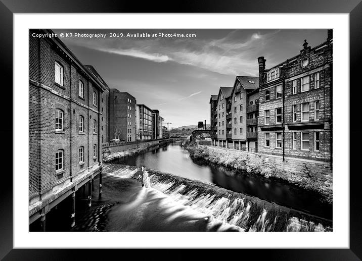 Take Me Down to the River - Lady's Bridge Framed Mounted Print by K7 Photography